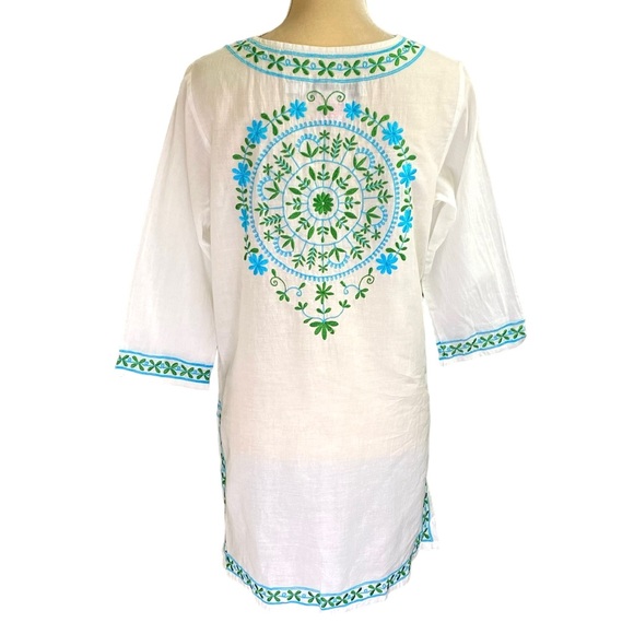 Gretchen Scott Hand-Embroidered Tunic - Picture 3 of 10